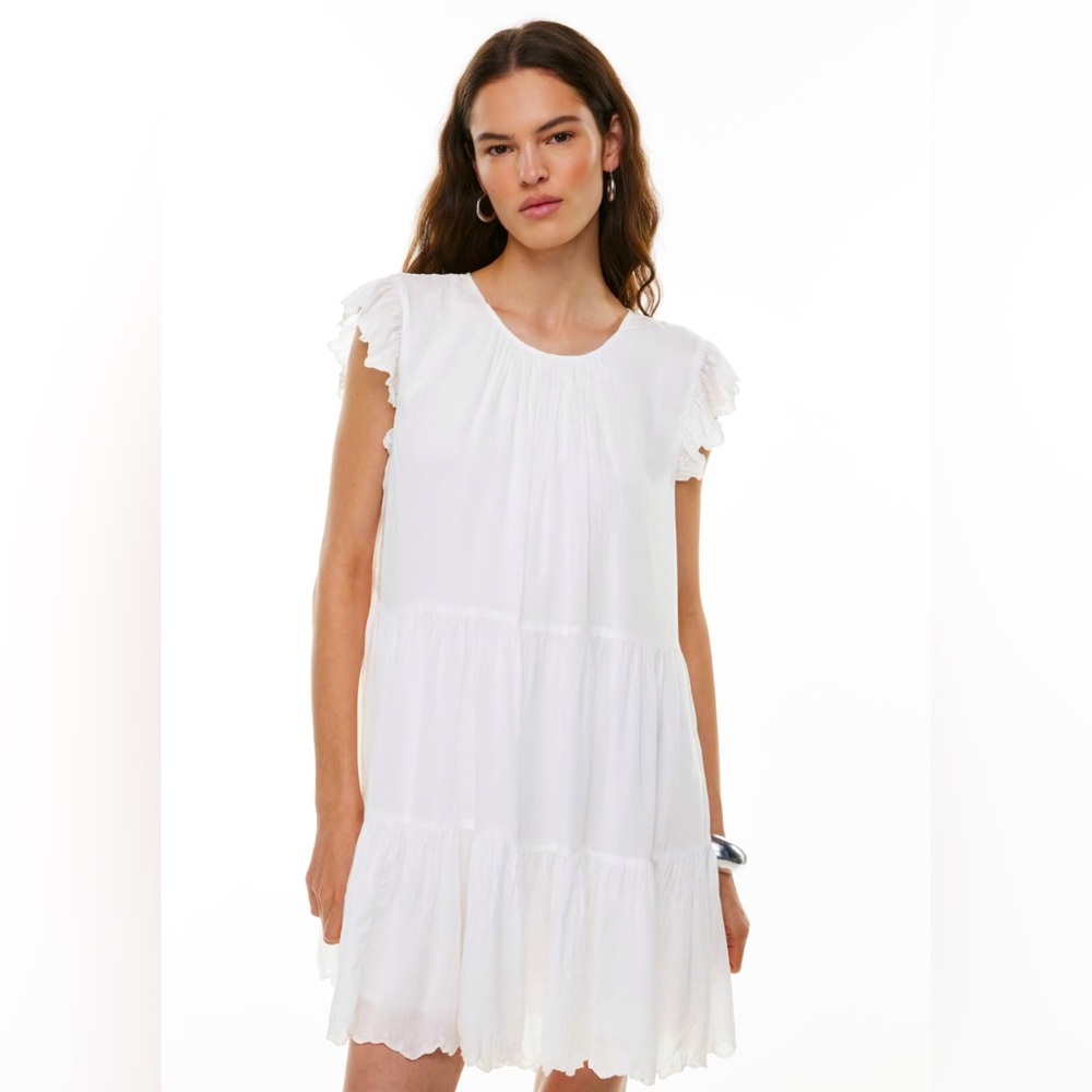 Wilfred Sidonie Dress (White, Size M, Pristine Condition)
